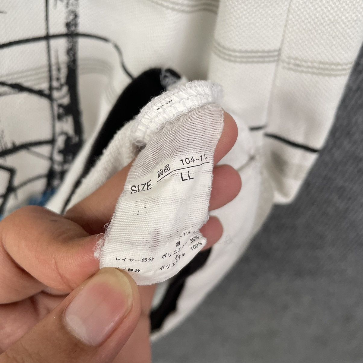 Affliction × If Six Was Nine × Japanese Brand Beaumont Carr Ifsixwasnine Affliction Cyber Gothic Polo Tee Size US XL / EU 56 / 4 - 5 Thumbnail