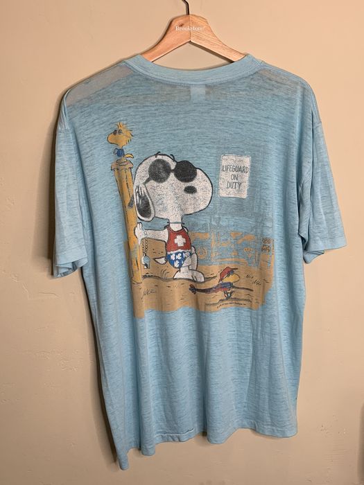 Vintage *RARE* Vintage 80’s Snoopy Peanuts Single Stitch Artex Shirt ...