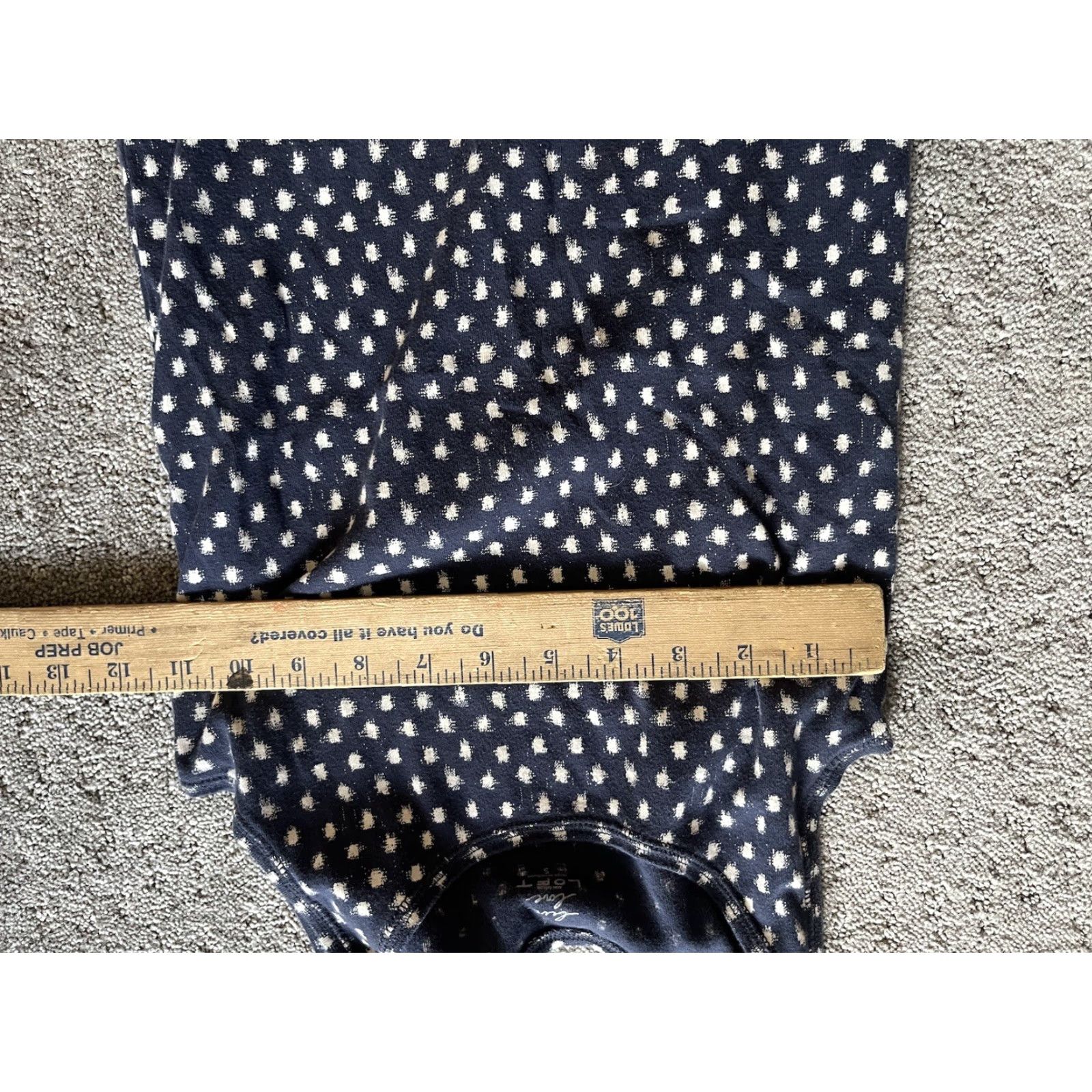 Ann Taylor Ann Taylor LOFT Tank Women Small Blue Cotton Sleeveless Slim Fit Love Womens Size S / US 4 / IT 40 - 4 Thumbnail