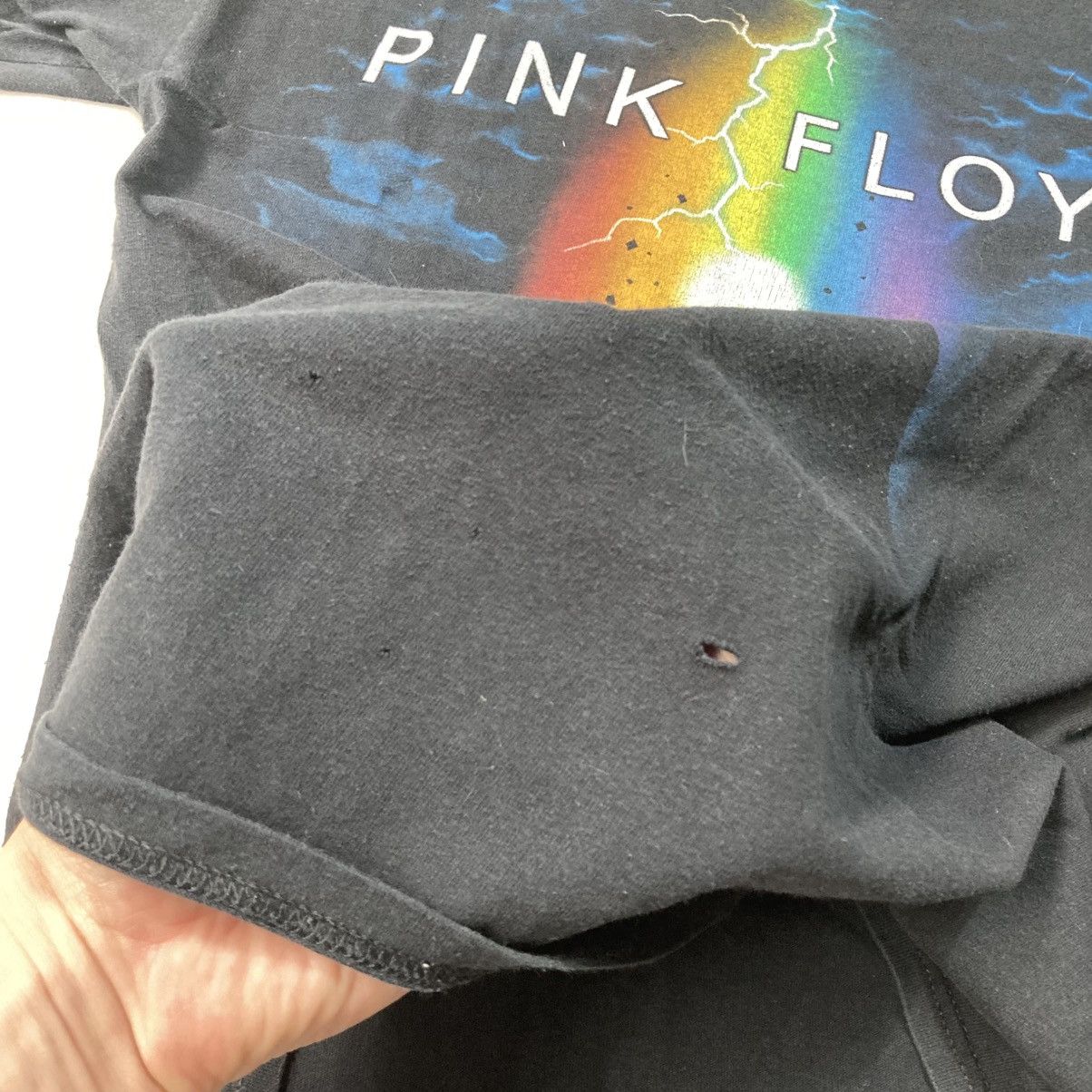 Band Tees vintage pink floyd psychedelic rock band liquid blue tee Size US L / EU 52-54 / 3 - 3 Thumbnail