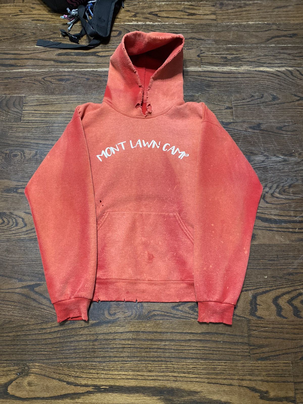 Vintage Vintage Faded Camp hoodie Size US S / EU 44-46 / 1 - 1 Thumbnail