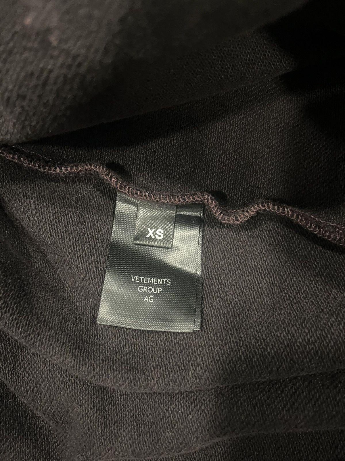 Vetements Vetements Cradle Of Filth Split Hoodie Size US XS / EU 42 / 0 - 7 Thumbnail