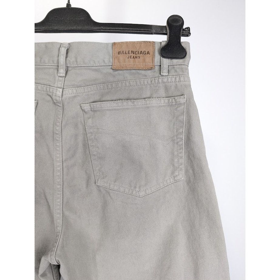 Balenciaga o1rshd1 Large Pants in Dirty White Size US 28 / EU 44 - 14 Thumbnail