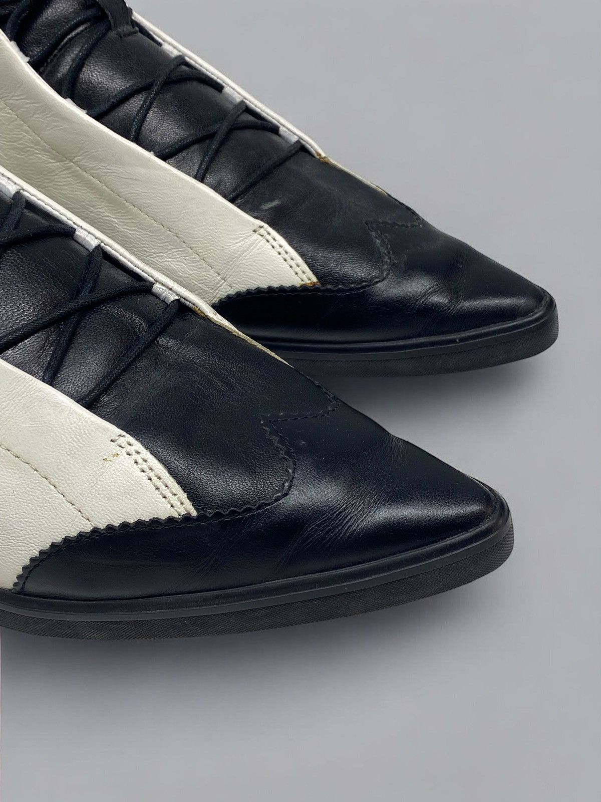 Yohji Yamamoto Vintage Y-3 Yohji Yamamoto Adidas Brogue Sneakers Futuristic Size US 7.5 / EU 40-41 - 7 Thumbnail