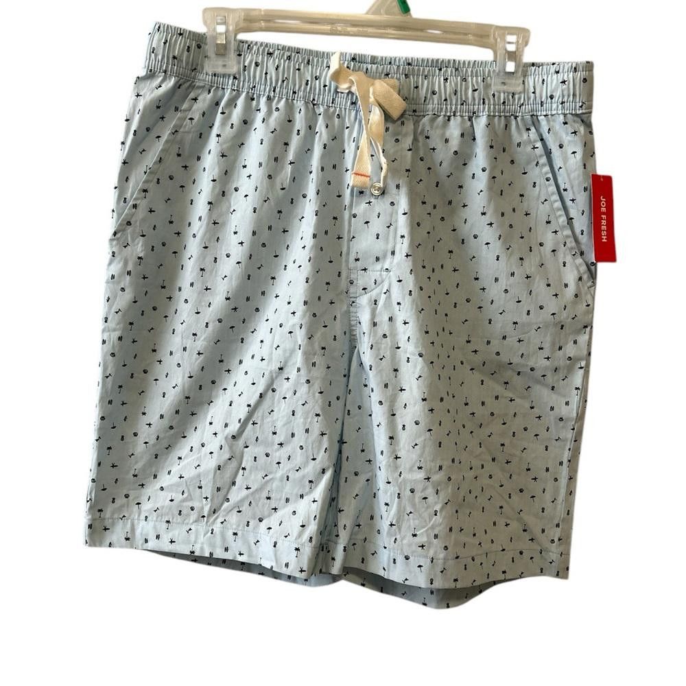 Joe Freshgoods BNWT Joe Fresh Men's Small Blue Summer Shorts Size US 30 / EU 46 - 1 Thumbnail