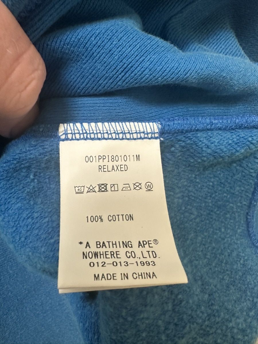 Bape Bape blue hoodie Size US XXL / EU 58 / 5 - 9 Thumbnail