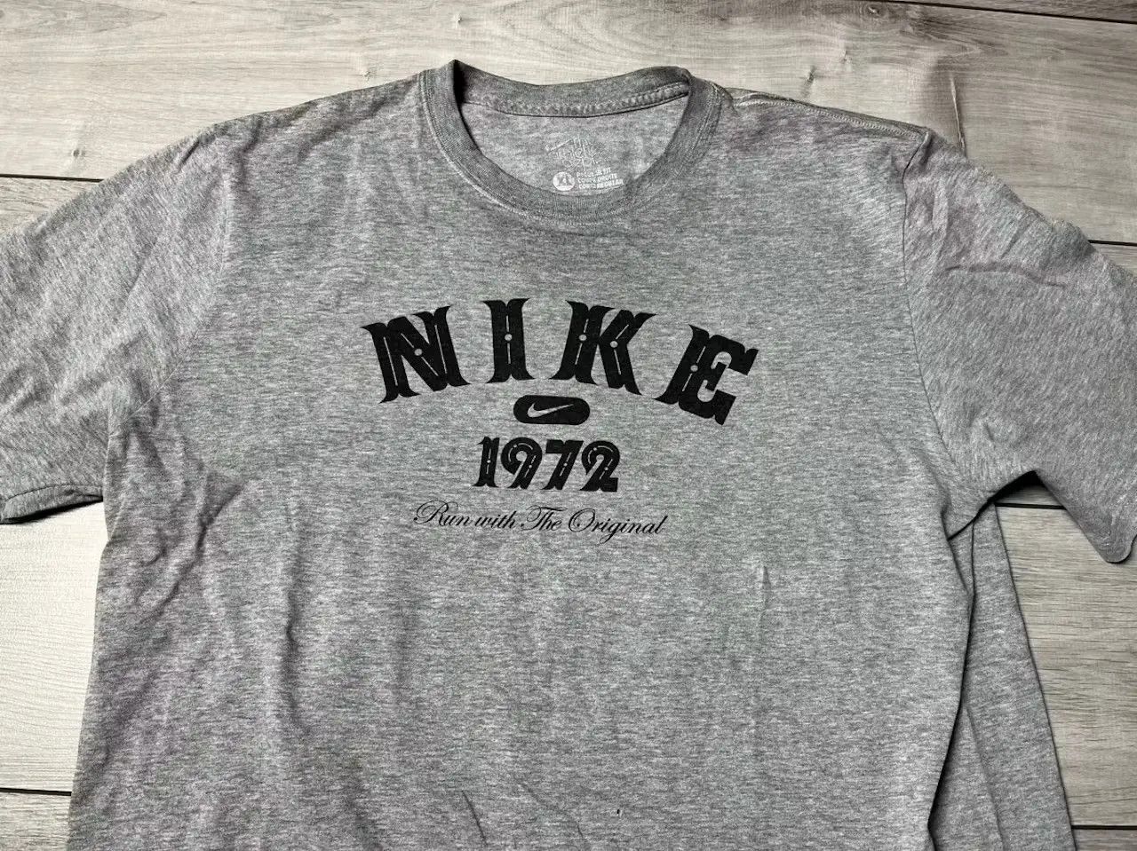 Nike Nike T-shirt box logo size XLarge Size US XL / EU 56 / 4 - 3 Thumbnail