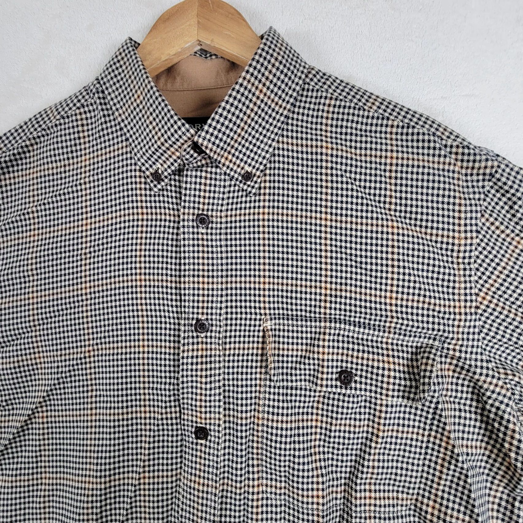 Orvis Orvis Shirt Men’s Large Black Brown Gun Club Check Plaid Flannel Button Up Size US L / EU 52-54 / 3 - 2 Thumbnail