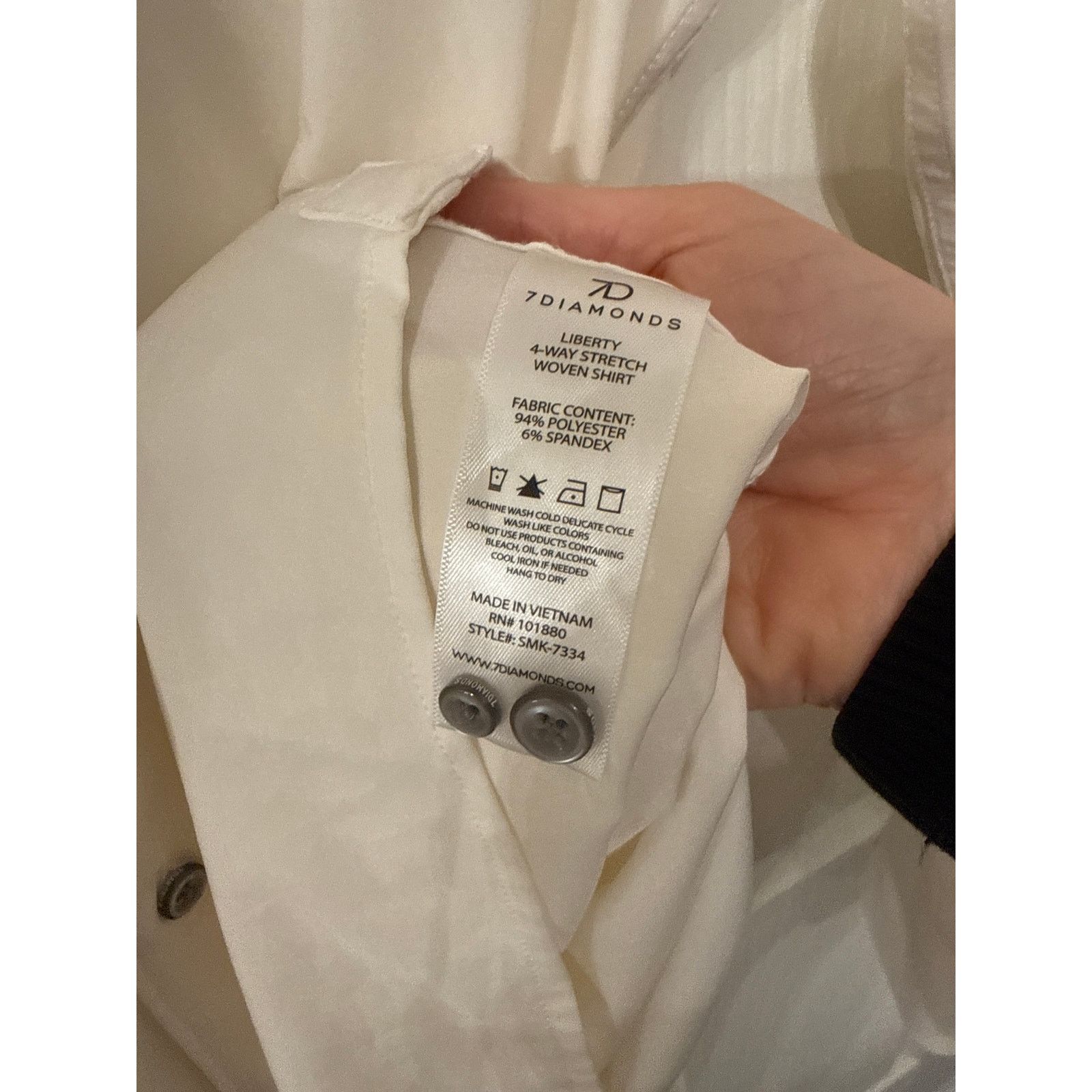 7Diamonds 7 Diamonds Performance Wrinkle Resistant Button Up Shirt,XXL Size US XXL / EU 58 / 5 - 12 Thumbnail