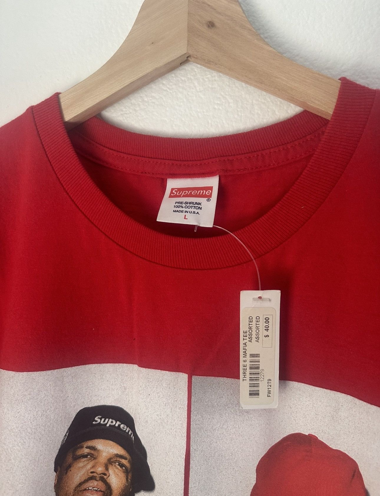 Supreme Supreme ThreeSix Mafia shirt Red Size US L / EU 52-54 / 3 - 3 Thumbnail