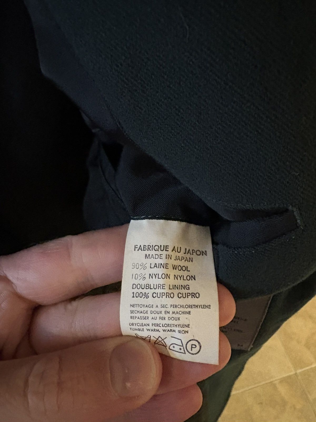 Yohji Yamamoto Yohji Yamamoto Pour Homme Blazer Size US M / EU 48-50 / 2 - 7 Thumbnail