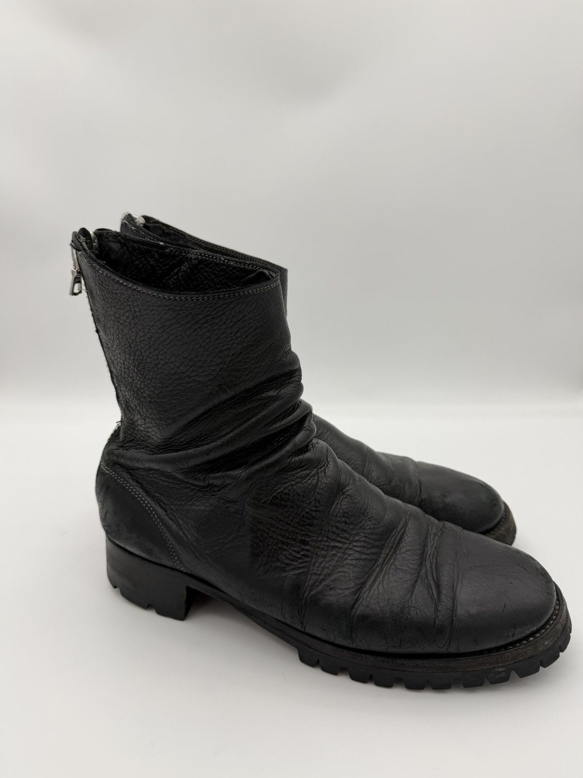 Guidi Guidi 788 Back Zip Boots Size US 10 / EU 43 - 3 Thumbnail