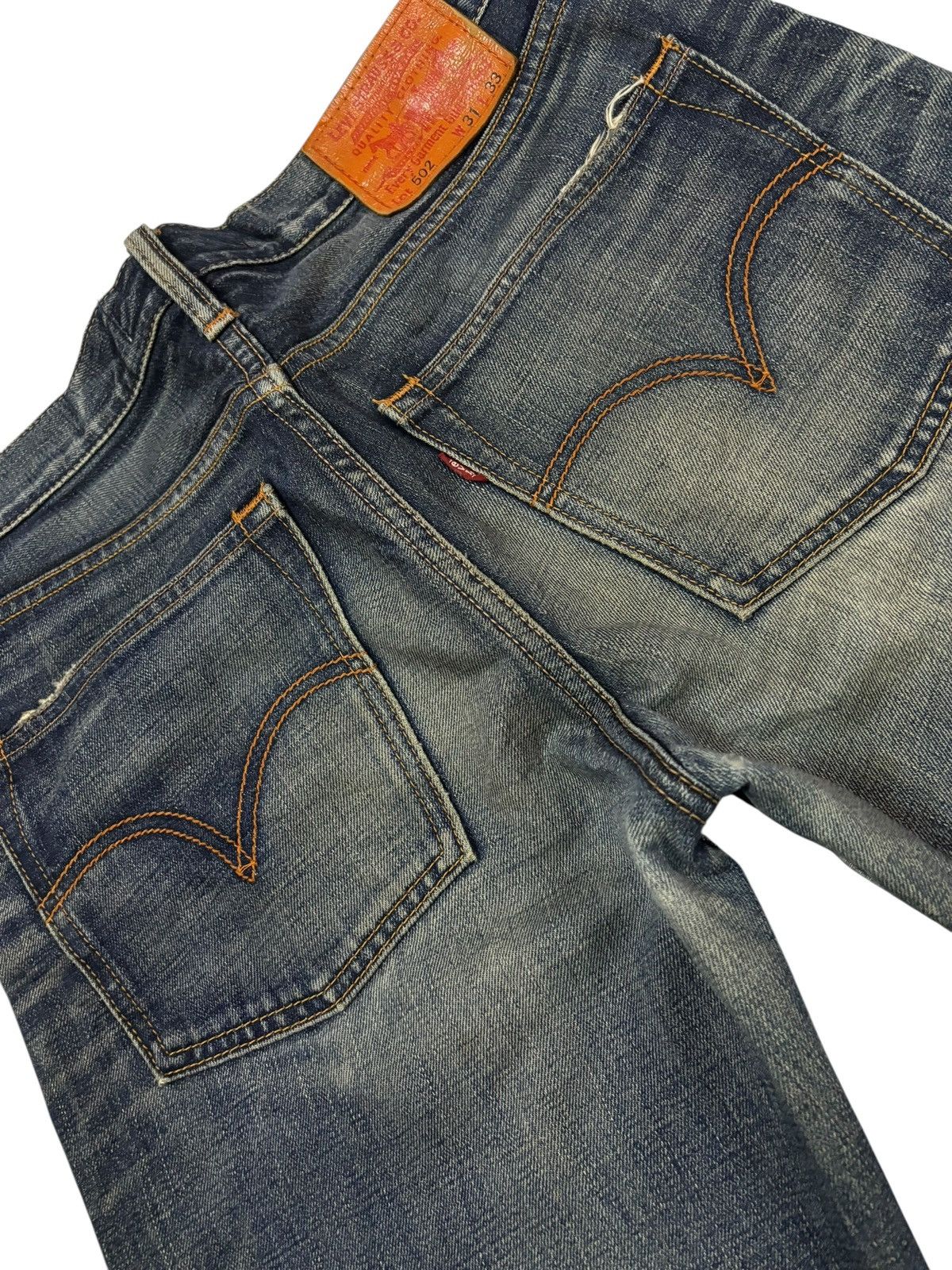 Levi's Vtg Y2k Levis 502 Jeans Size US 32 / EU 48 - 5 Thumbnail