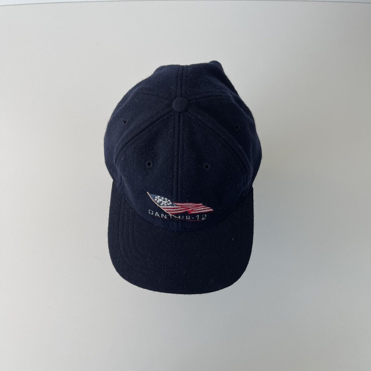 Gant Gant USA US-12 Vintage Wool Baseball Cap Blue Size ONE SIZE - 5 Thumbnail