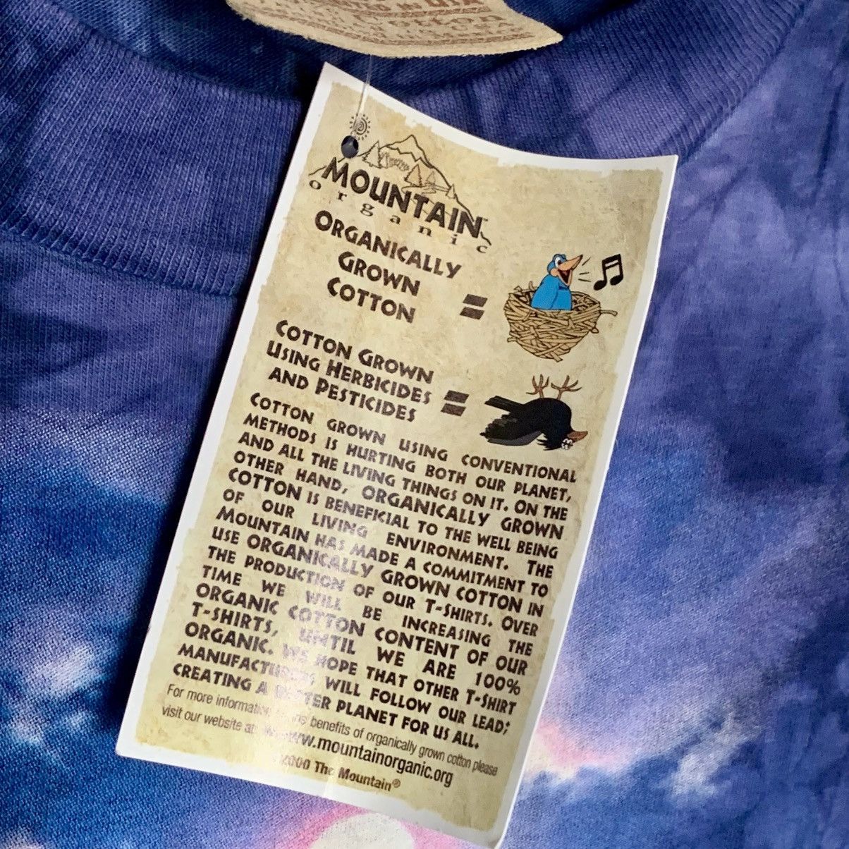 The Mountain Rare Vintage Tie Dyed Graphic Tee Size US L / EU 52-54 / 3 - 5 Thumbnail