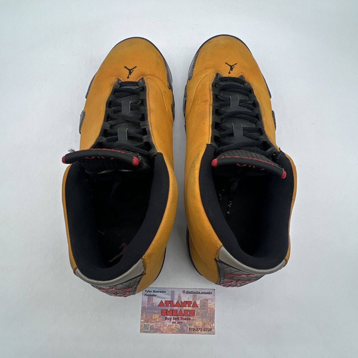 Jordan Brand Air Jordan 14 reverse Ferrari Size US 11.5 / EU 44-45 - 6 Thumbnail