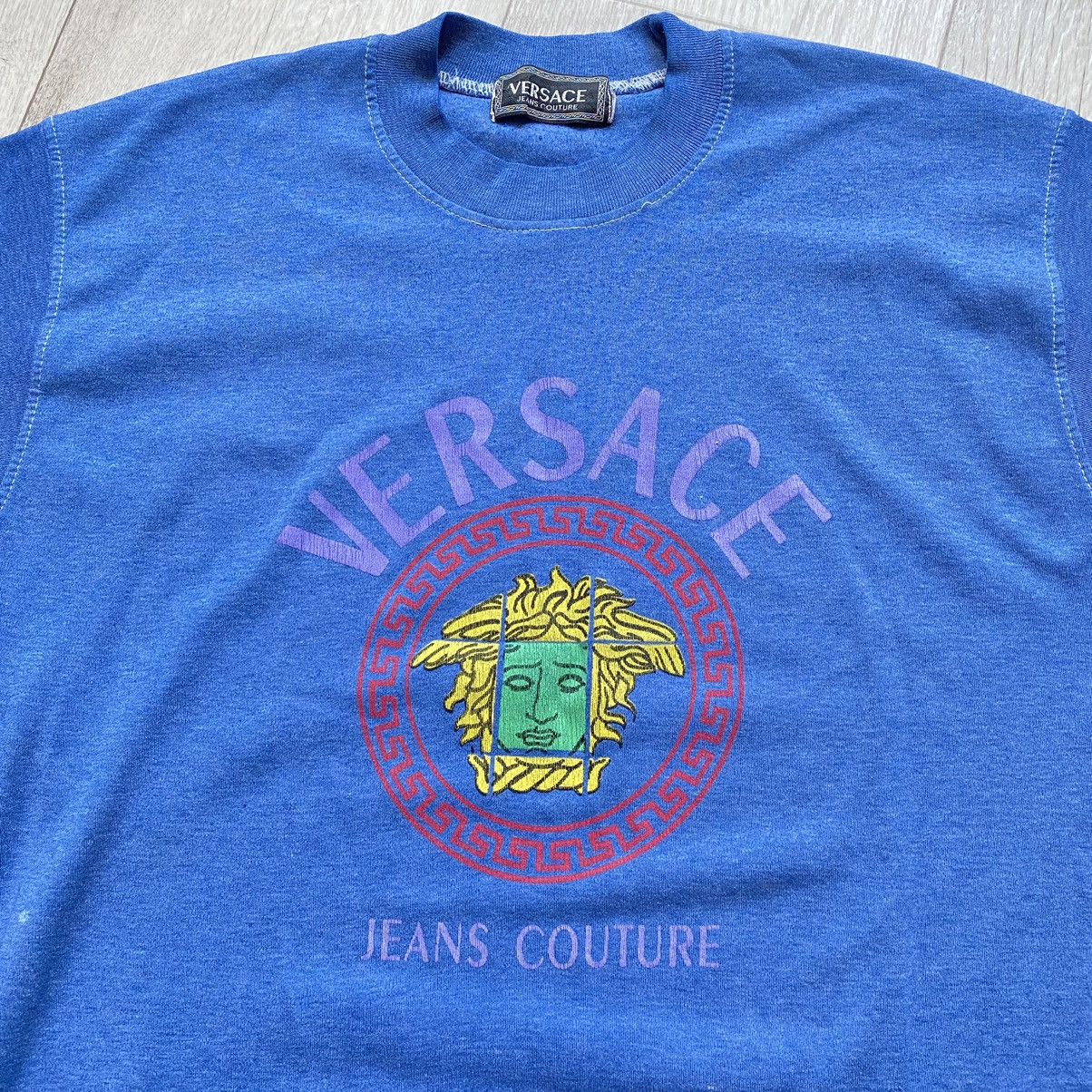 Versace Jeans Couture VINTAGE VERSACE JEANS COUTURE BIG LOGO 90s T SHIRT Size US M / EU 48-50 / 2 - 2 Thumbnail