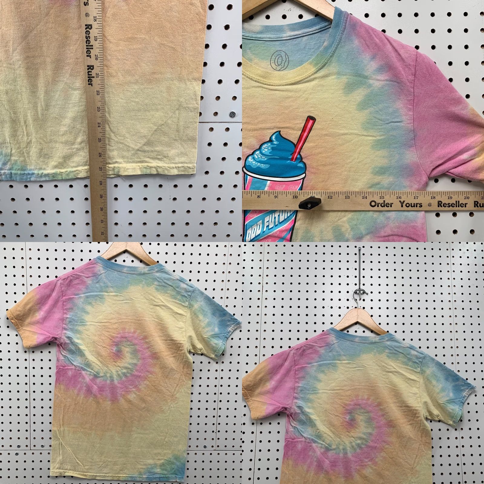 Odd Future Odd Future OFWGKTA Shirt Mens Small Tie Dye Pink Yellow ICEE Slushie 17.5x28 Size US S / EU 44-46 / 1 - 8 Thumbnail