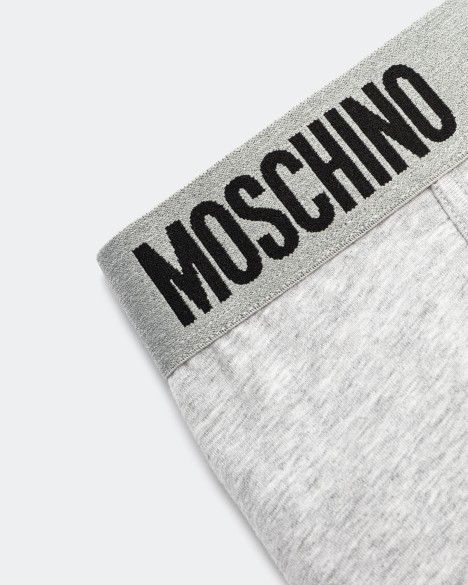 Moschino o1y0225 Size : S / Logo Boxer in Grey Size ONE SIZE - 2 Thumbnail