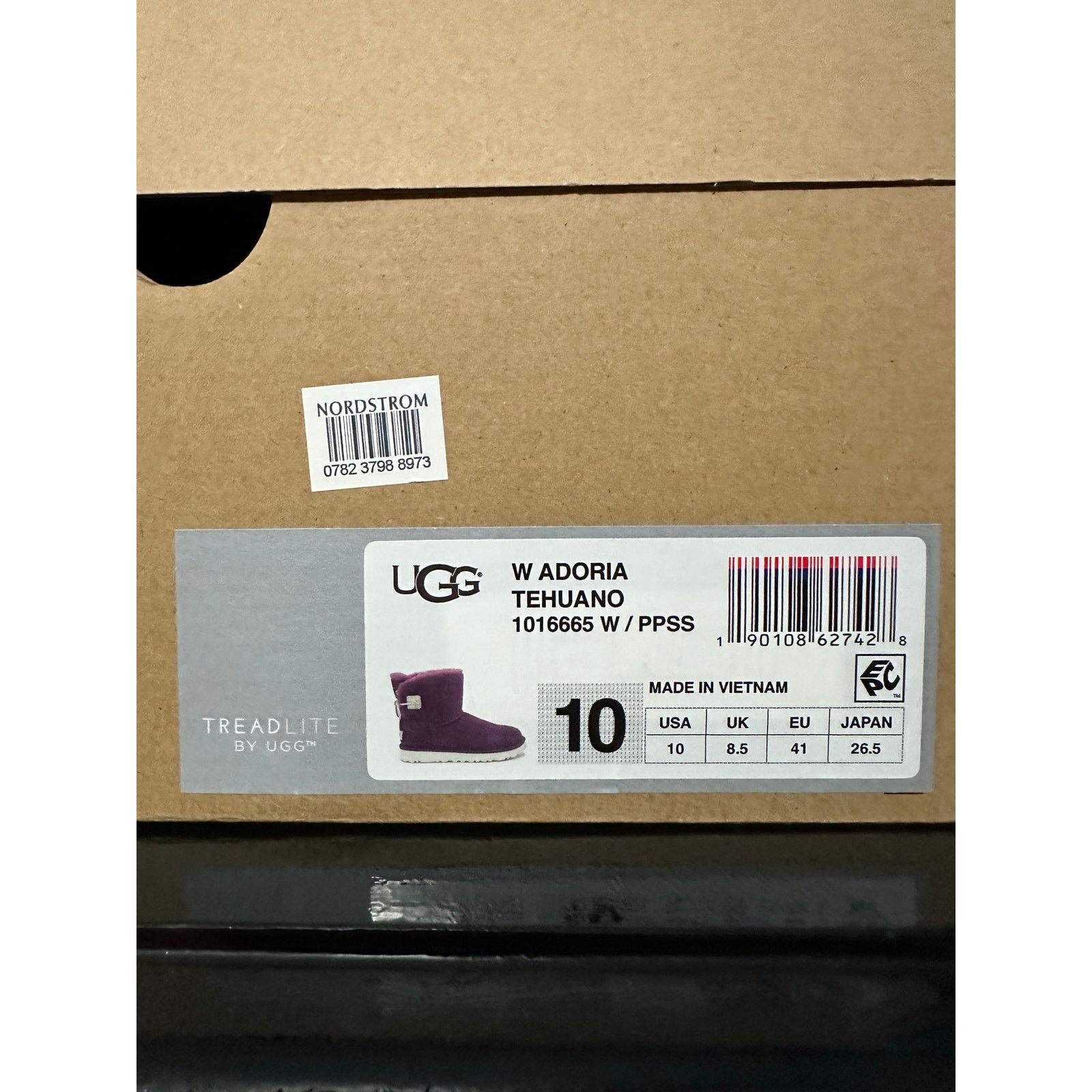 Ugg UGG PREOWNED EXCELLENT CONDITION - Purple suede boots lined Size US 10 / IT 40 - 12 Thumbnail