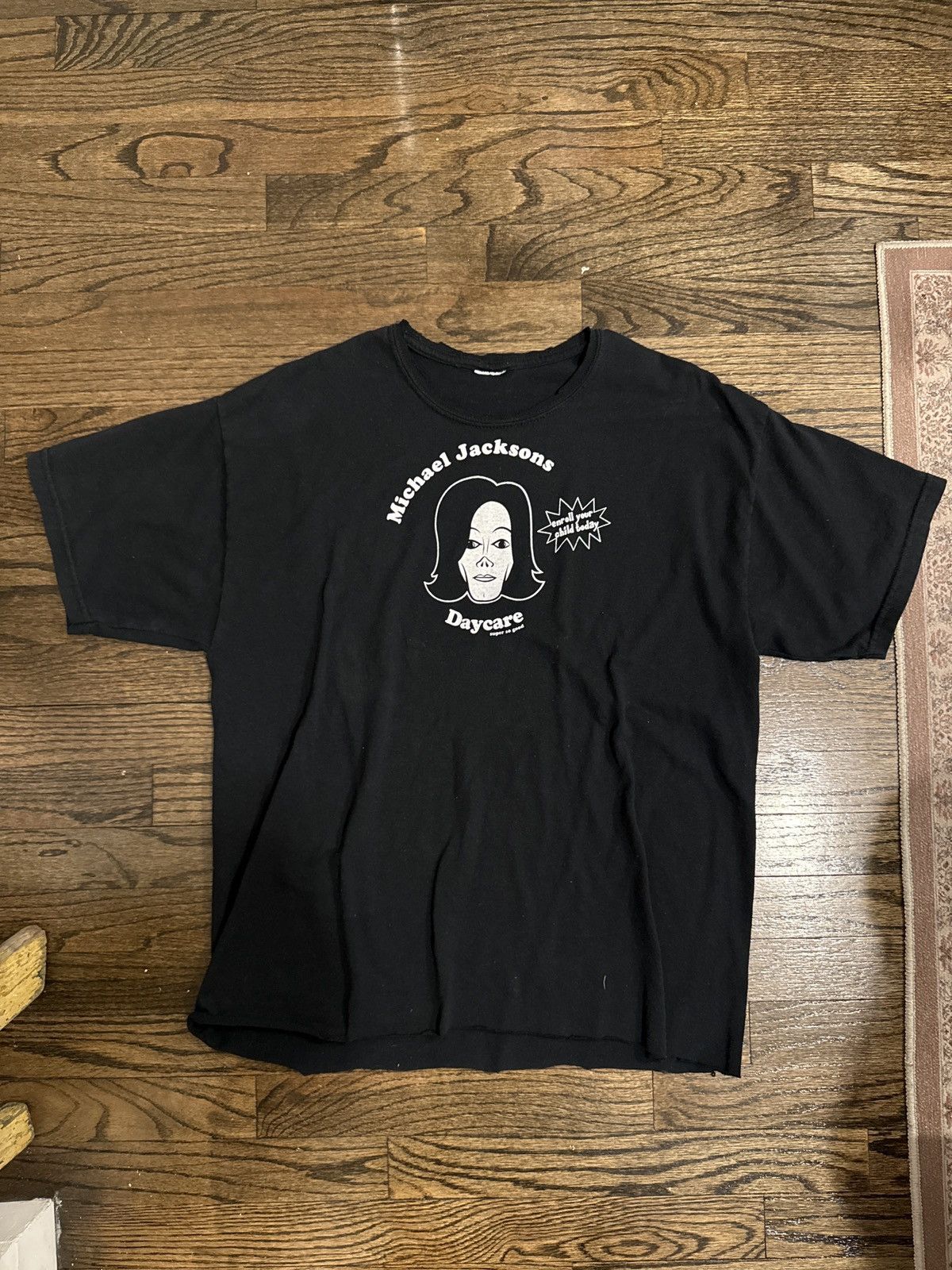 Band Tees Rare!! Vintage MICHAEL JACKSON Daycare Tshirt Size US L / EU 52-54 / 3 - 1 Thumbnail