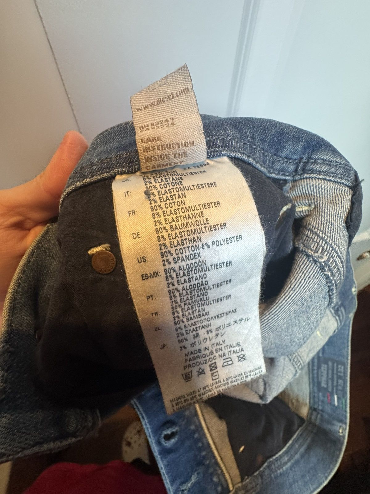 Diesel DIESEL denim jeans with small rips Size US 28 / EU 44 - 8 Thumbnail