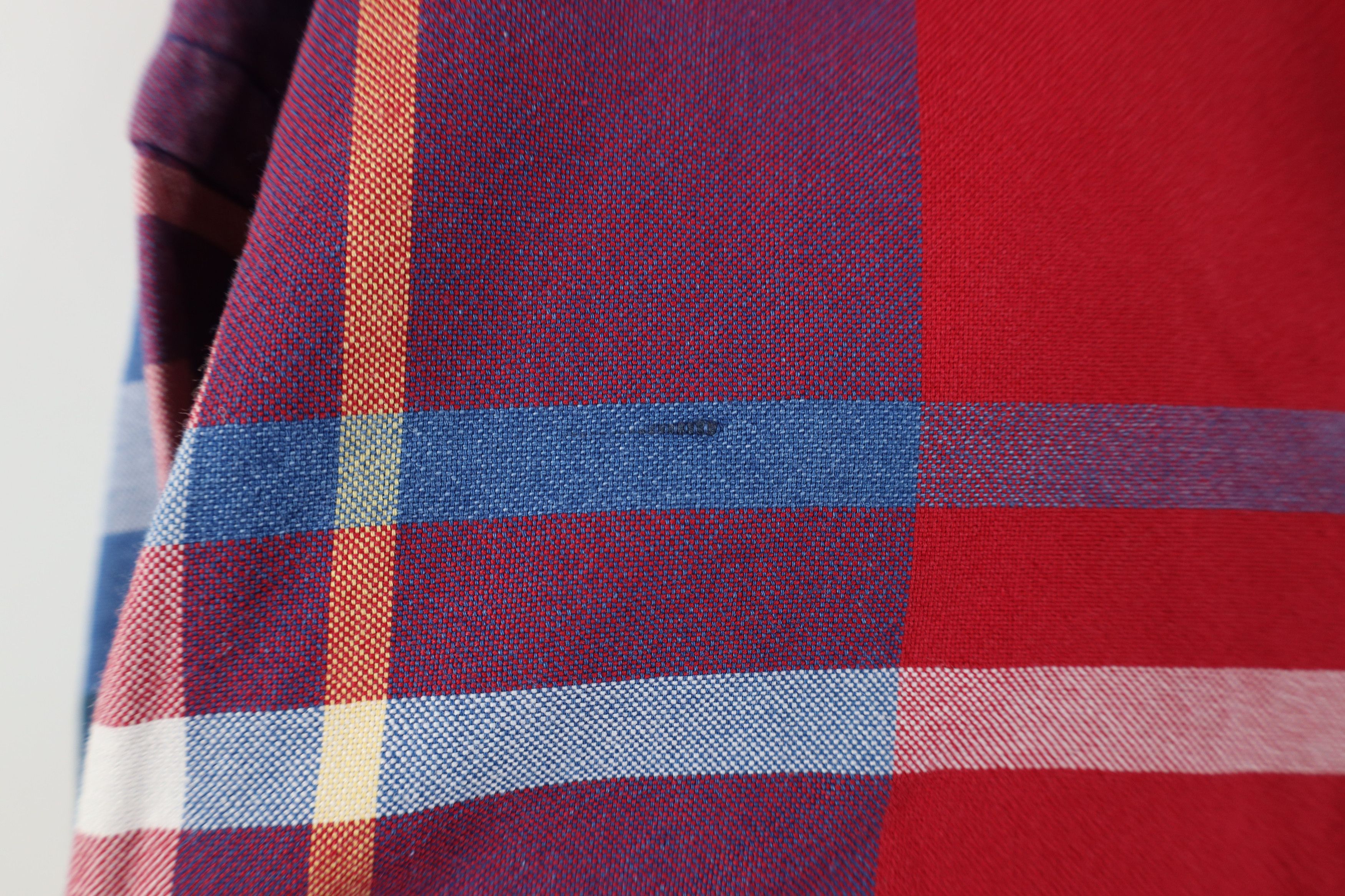 Nautica Vintage 90s Nautica Collar Button Down Shirt Plaid Cotton Size US L / EU 52-54 / 3 - 6 Thumbnail