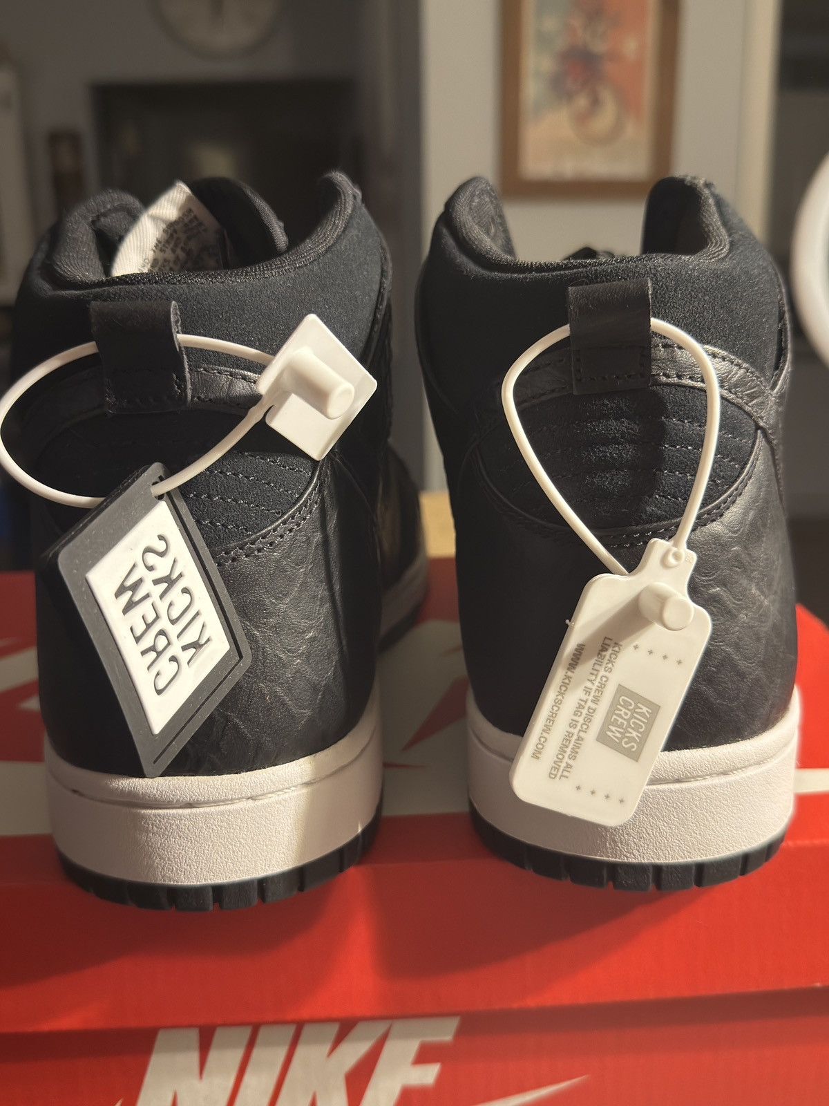 Nike Nike Dunk High CMFT Black Croc Size US 10.5 / EU 43-44 - 7 Thumbnail