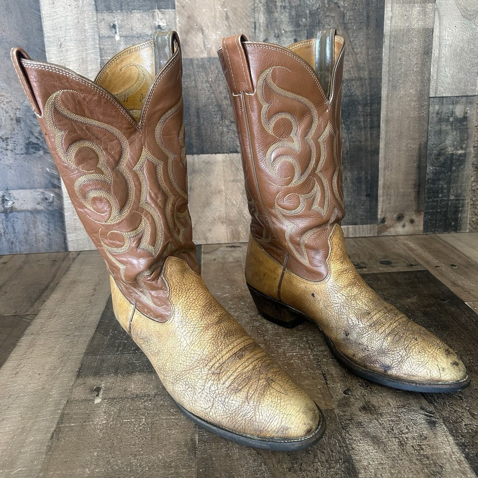 Nocona Boots Nocona Vintage Western Cowboy Boots Mens 11 D Size US 11 / EU 44 - 2 Thumbnail