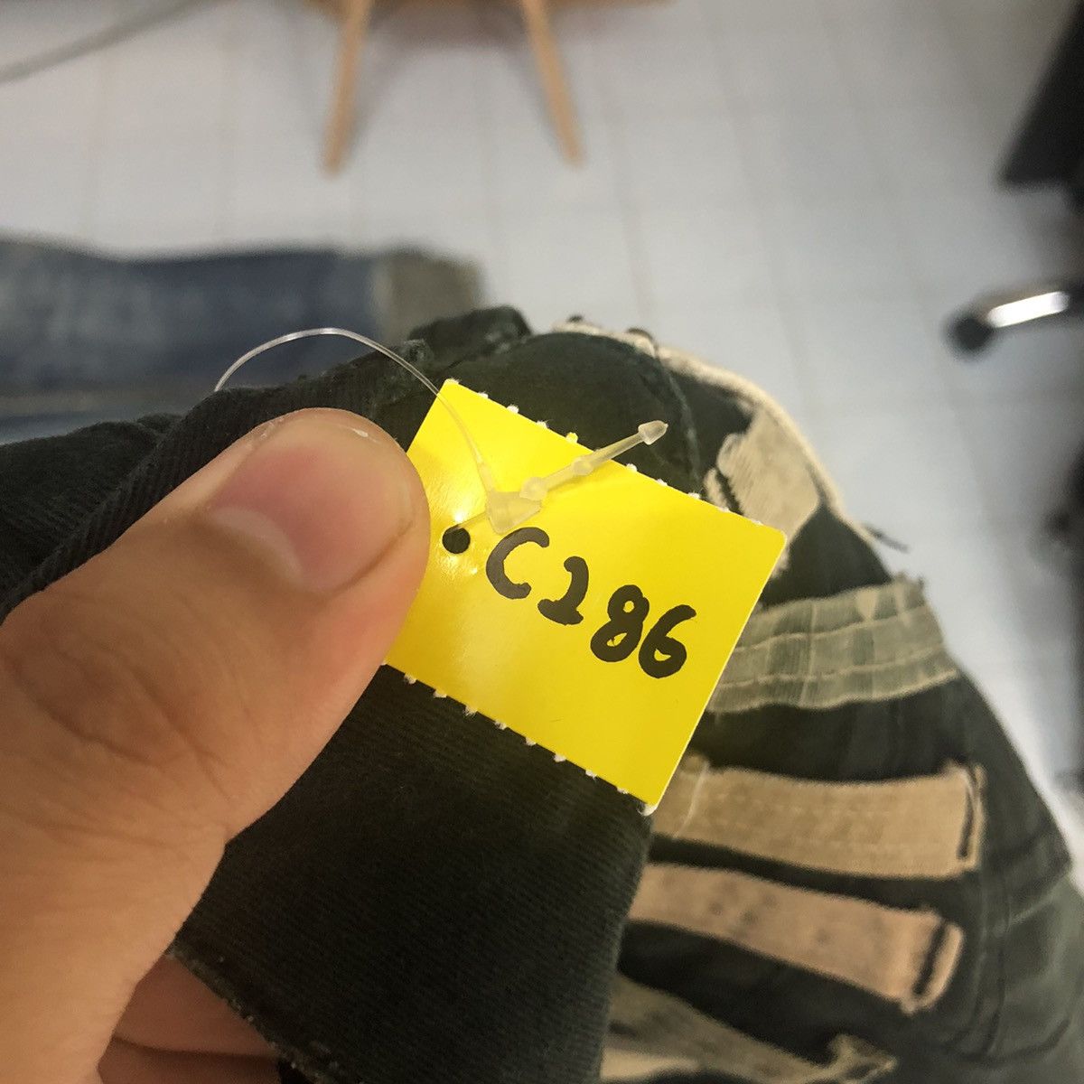Japanese Brand DL Dominate seditonaries Black Cargo Multipocket Pants #C286 Size US 33 - 19 Thumbnail