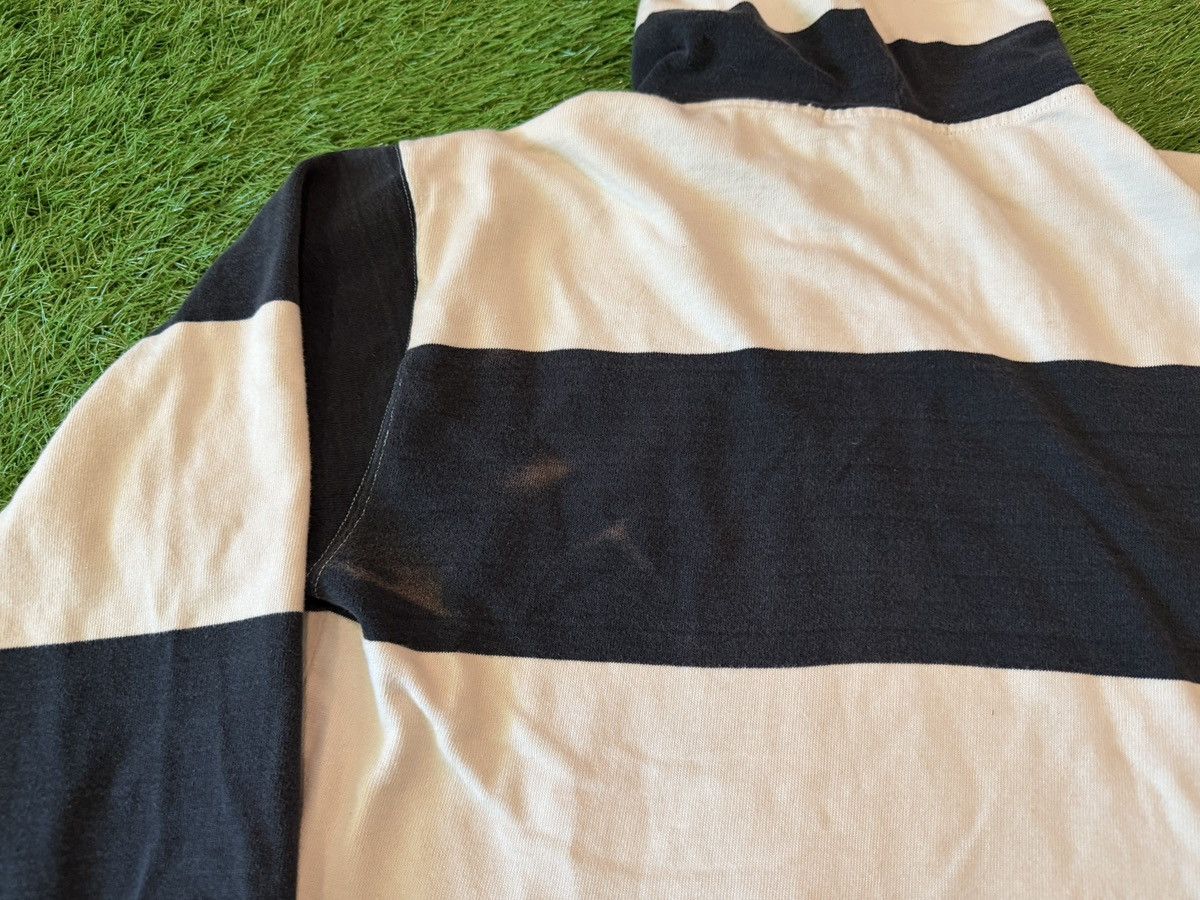 Polo Ralph Lauren Vintage 90s Polo Ralph Lauren Rugby Hoodie Striped Surfwear Size US L / EU 52-54 / 3 - 7 Thumbnail