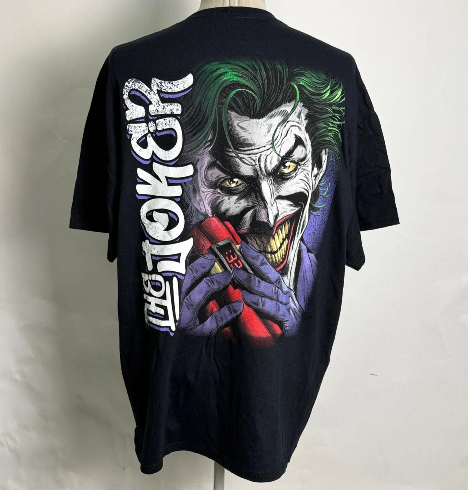 DC DC Men's Joker t-shirt Card Black Size 2X [liquidation] Size US XXL / EU 58 / 5 - 2 Thumbnail