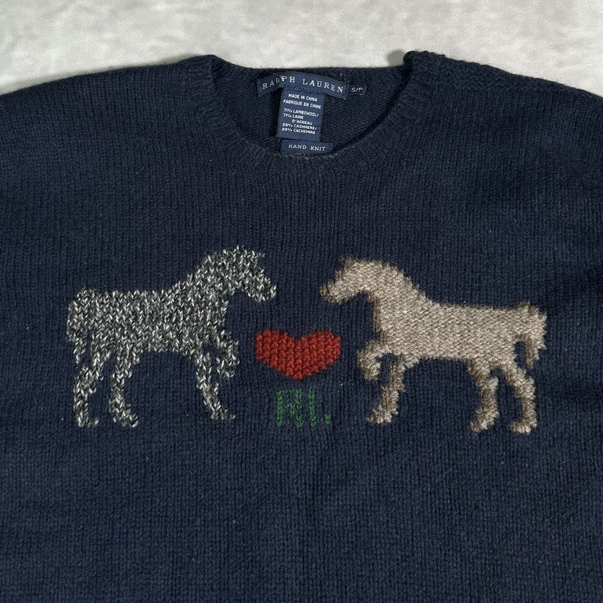 Ralph Lauren Ralph Lauren vintage women’s hand knit wool cashmere sweater Size S / US 4 / IT 40 - 4 Thumbnail
