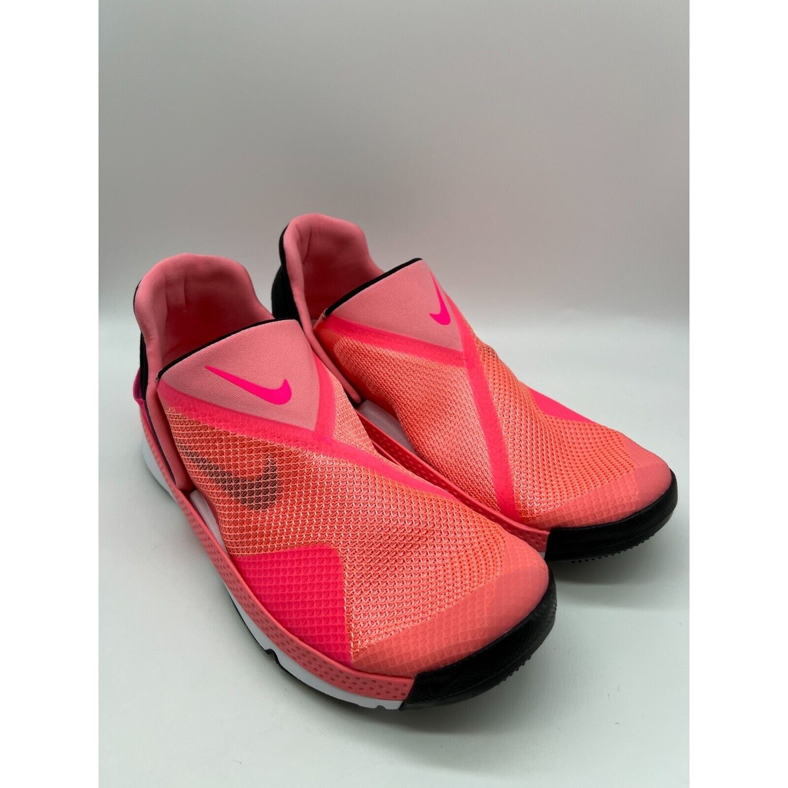 Nike Nike Go Flyease Low Mens Athletic Running Pink White Size 11 Size US 11 / EU 44 - 11 Thumbnail