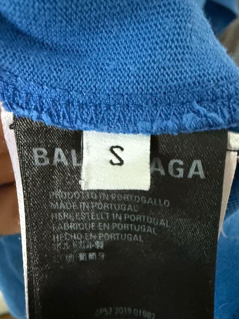 Balenciaga Balenciaga Logo Printed Crew Neck Short Sleeve T-Shirt Reg Size US S / EU 44-46 / 1 - 4 Thumbnail