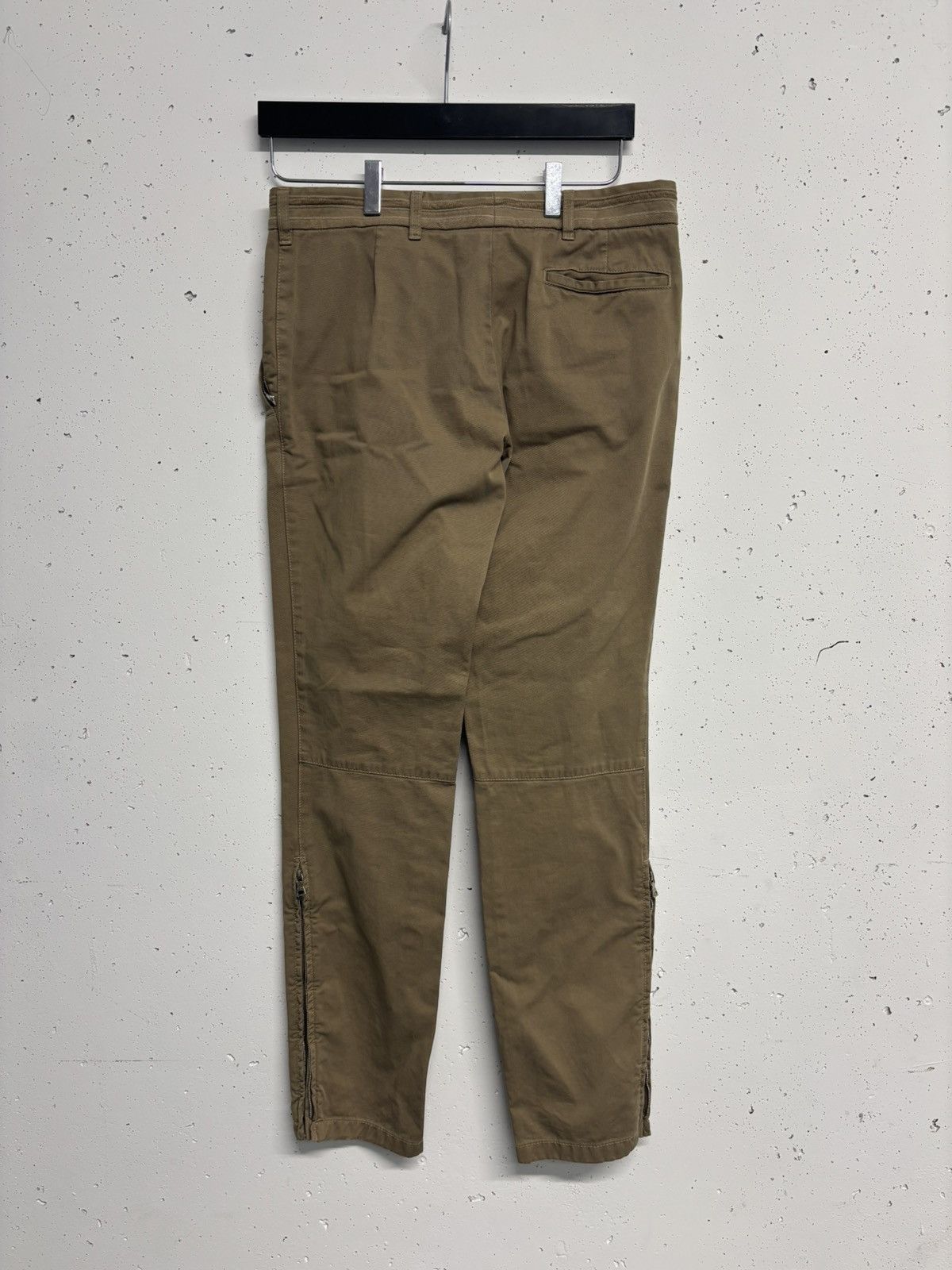Prada Prada cotton twill trousers Size 27" / US 4 / IT 40 - 2 Thumbnail