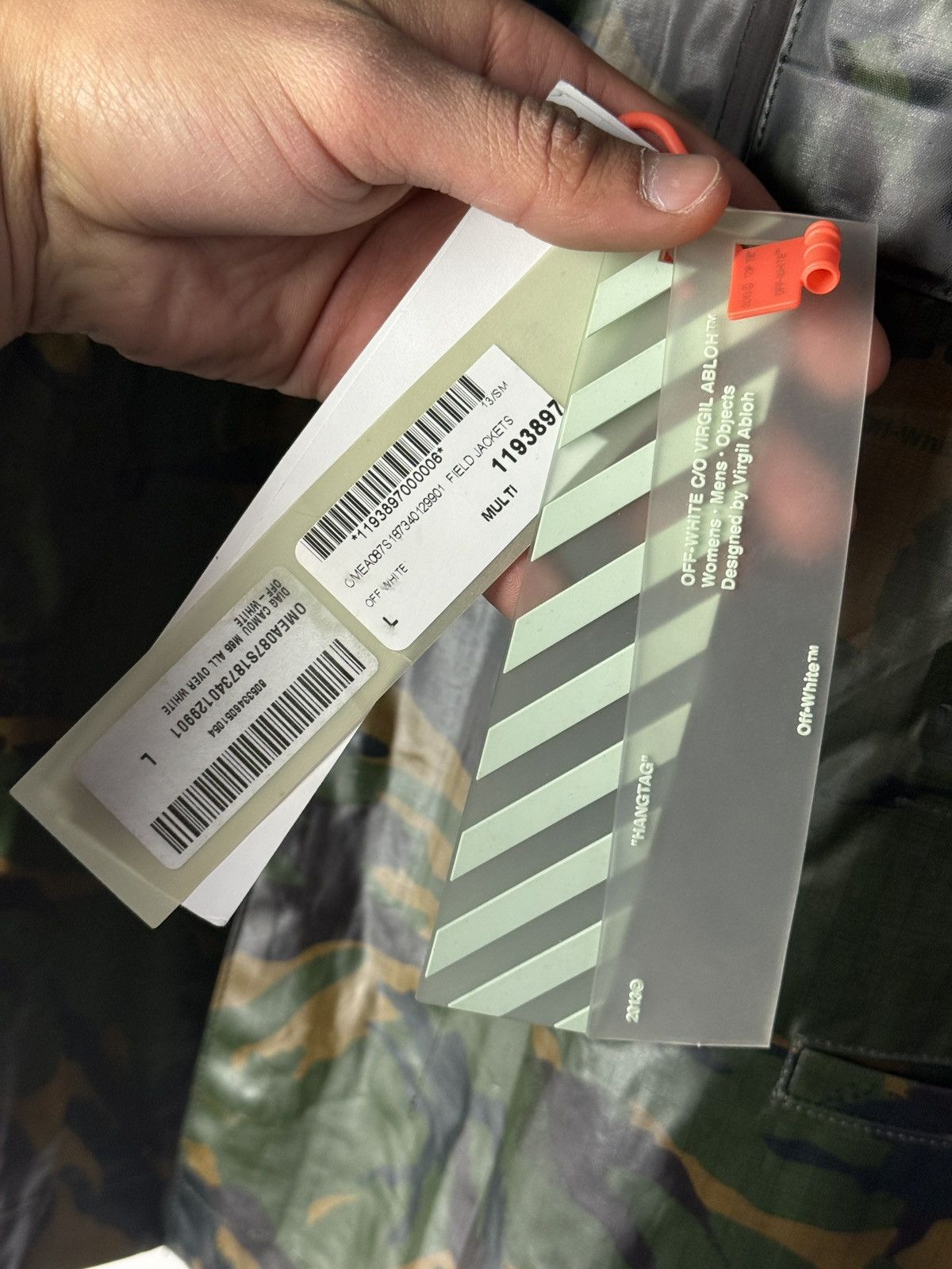 Off-White SS2018 Off White M65 Field Jacket. Size US L / EU 52-54 / 3 - 8 Thumbnail