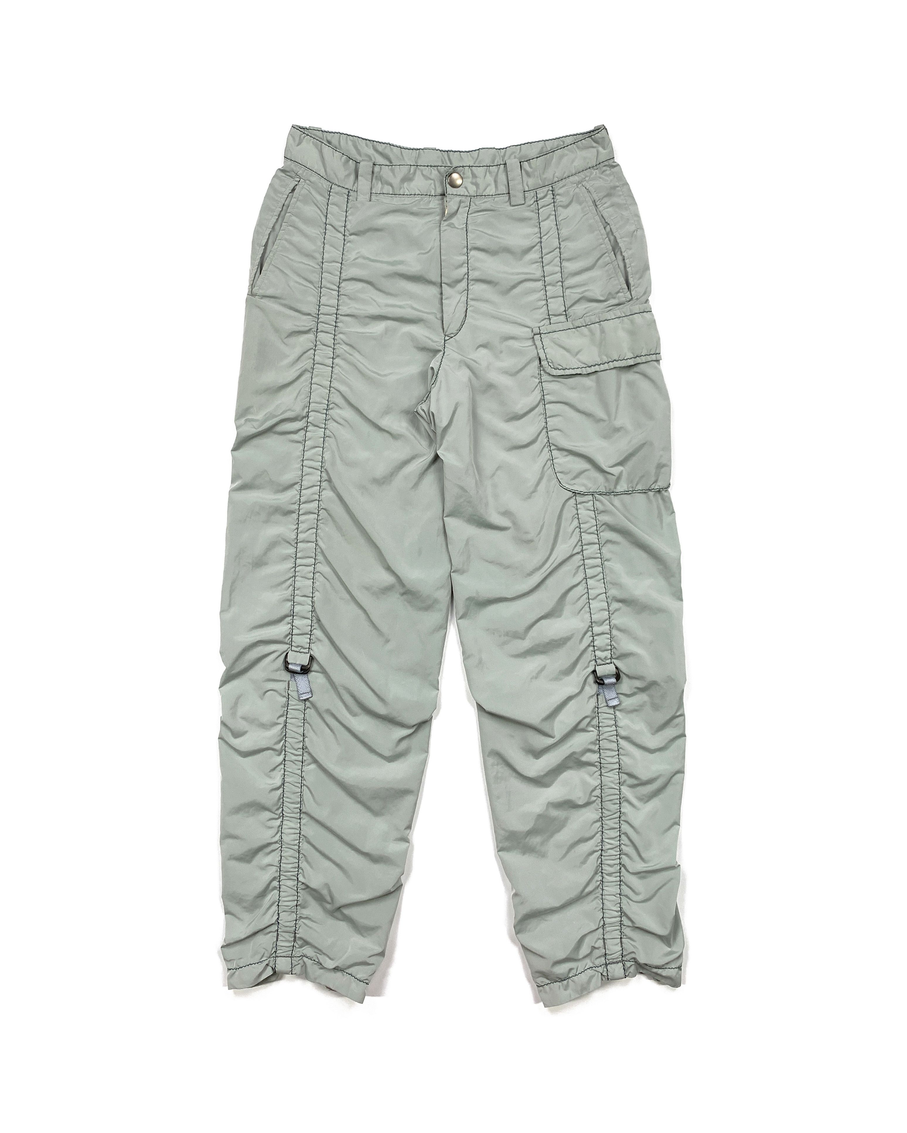 Issey Miyake Issey Miyake Men AW04 Parachute Nylon Front Zip Pants