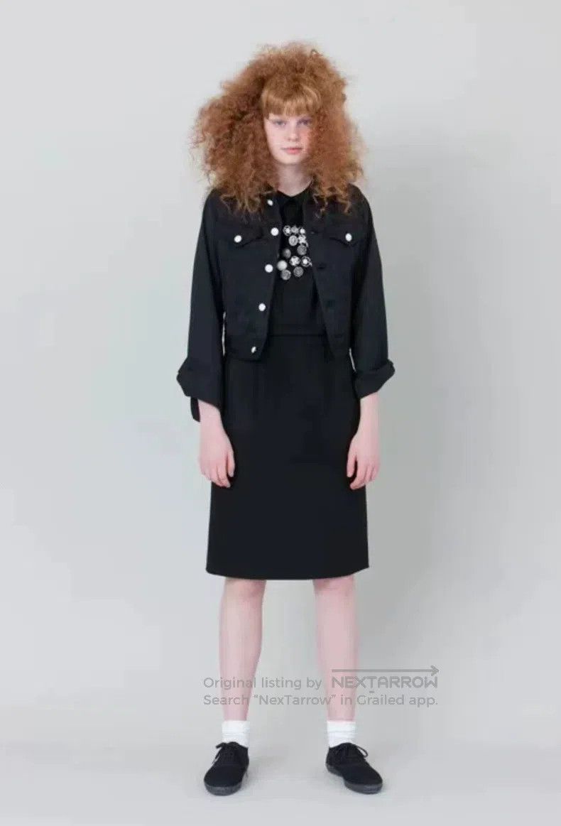 Comme des Garcons Comme Des Garcons Black badge button dress Size S / US 4 / IT 40 - 2 Thumbnail