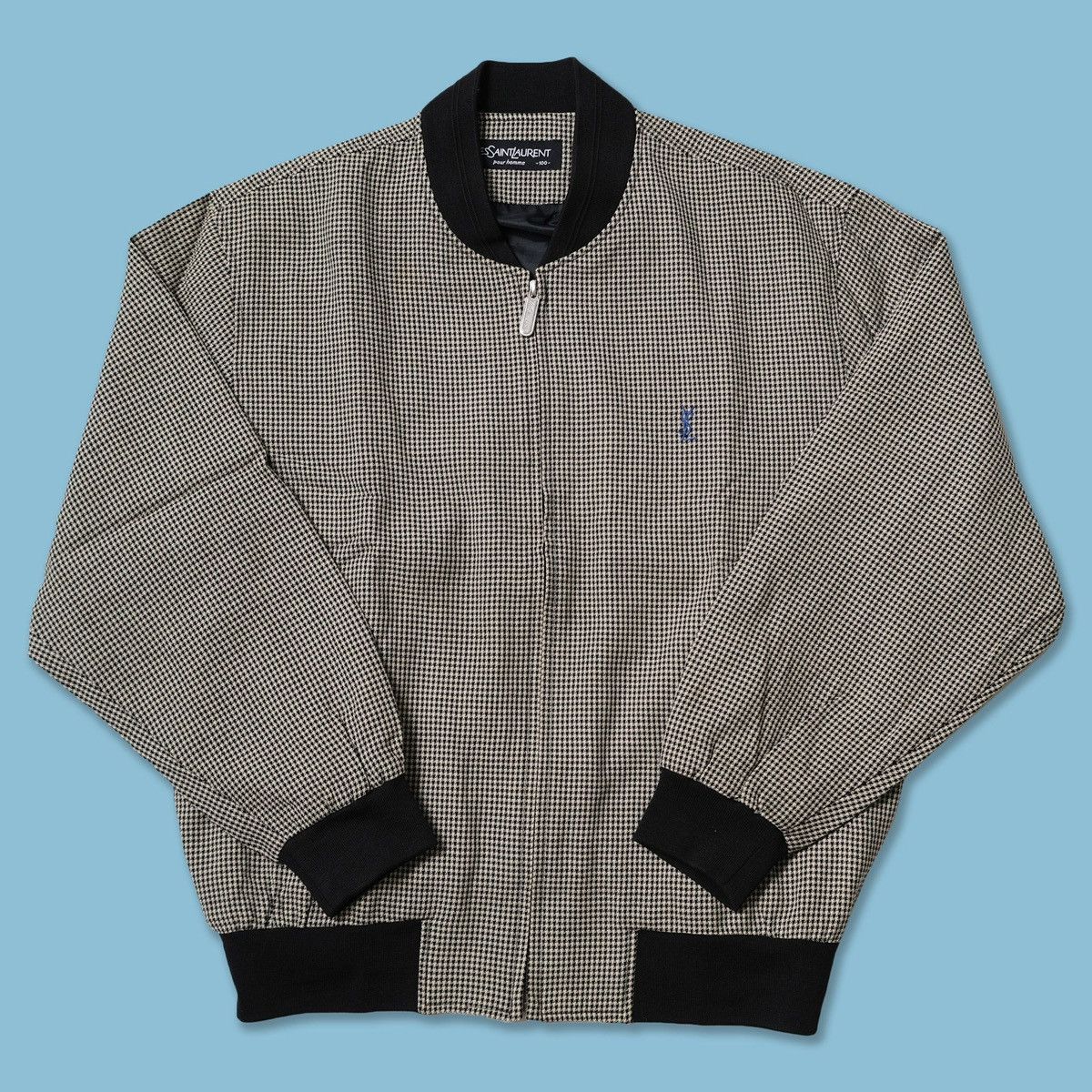 Yves Saint Laurent 🔥BEST OFFER🔥 Yves Saint Lauren Bomber Jacket Size US L / EU 52-54 / 3 - 1 Thumbnail