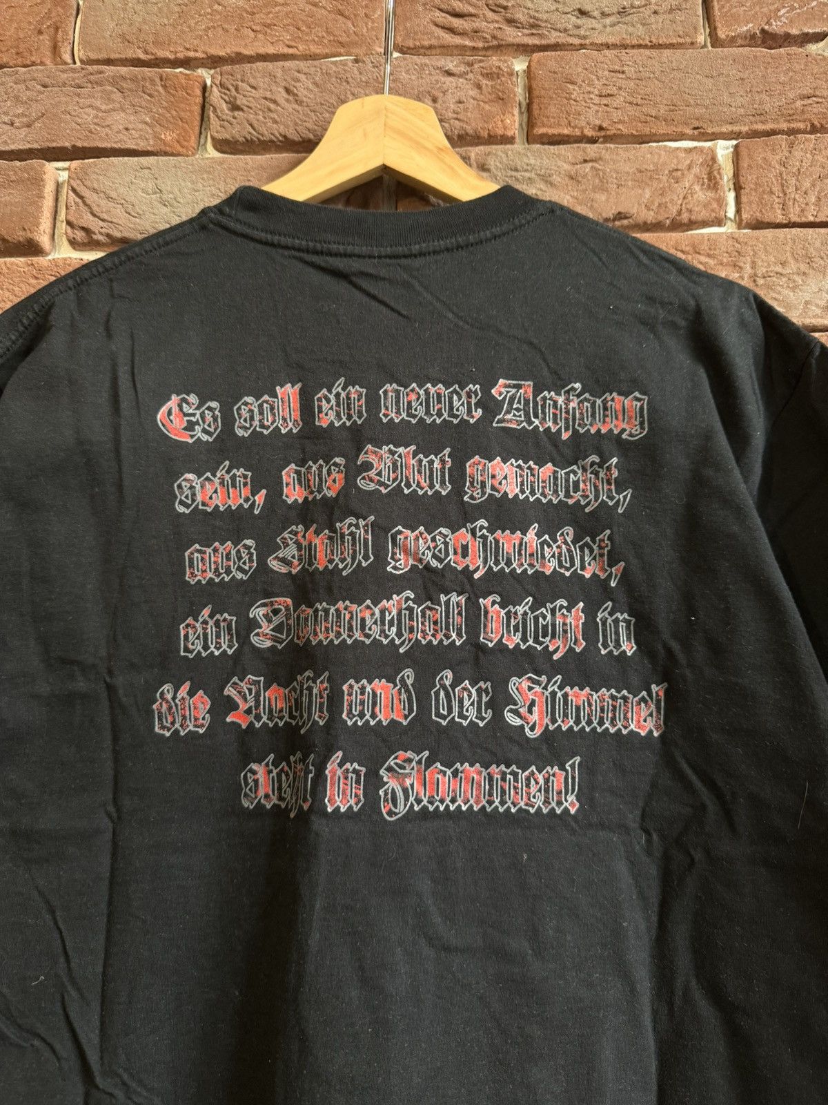 Band Tees Rare Vintage 00s Minas Morgul Black Metal Tshirt Medium Rare Size US M / EU 48-50 / 2 - 5 Thumbnail