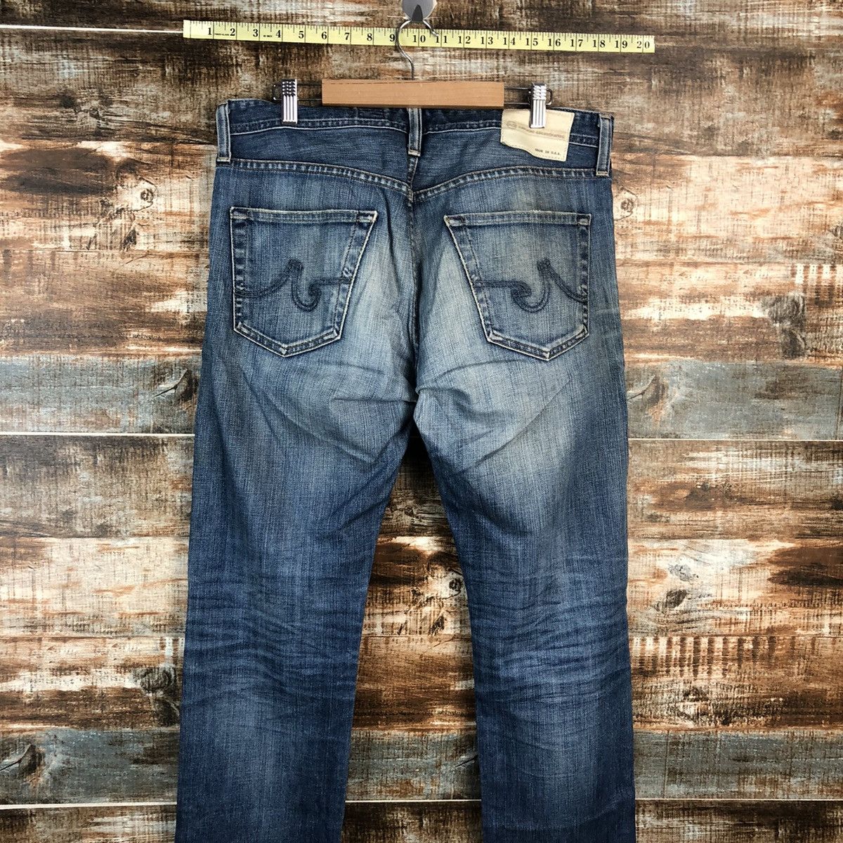 AG Adriano Goldschmied × Vintage DLL AG Adriano Goldschmied Blue Denim Pants #C253 Size US 32 / EU 48 - 12 Thumbnail