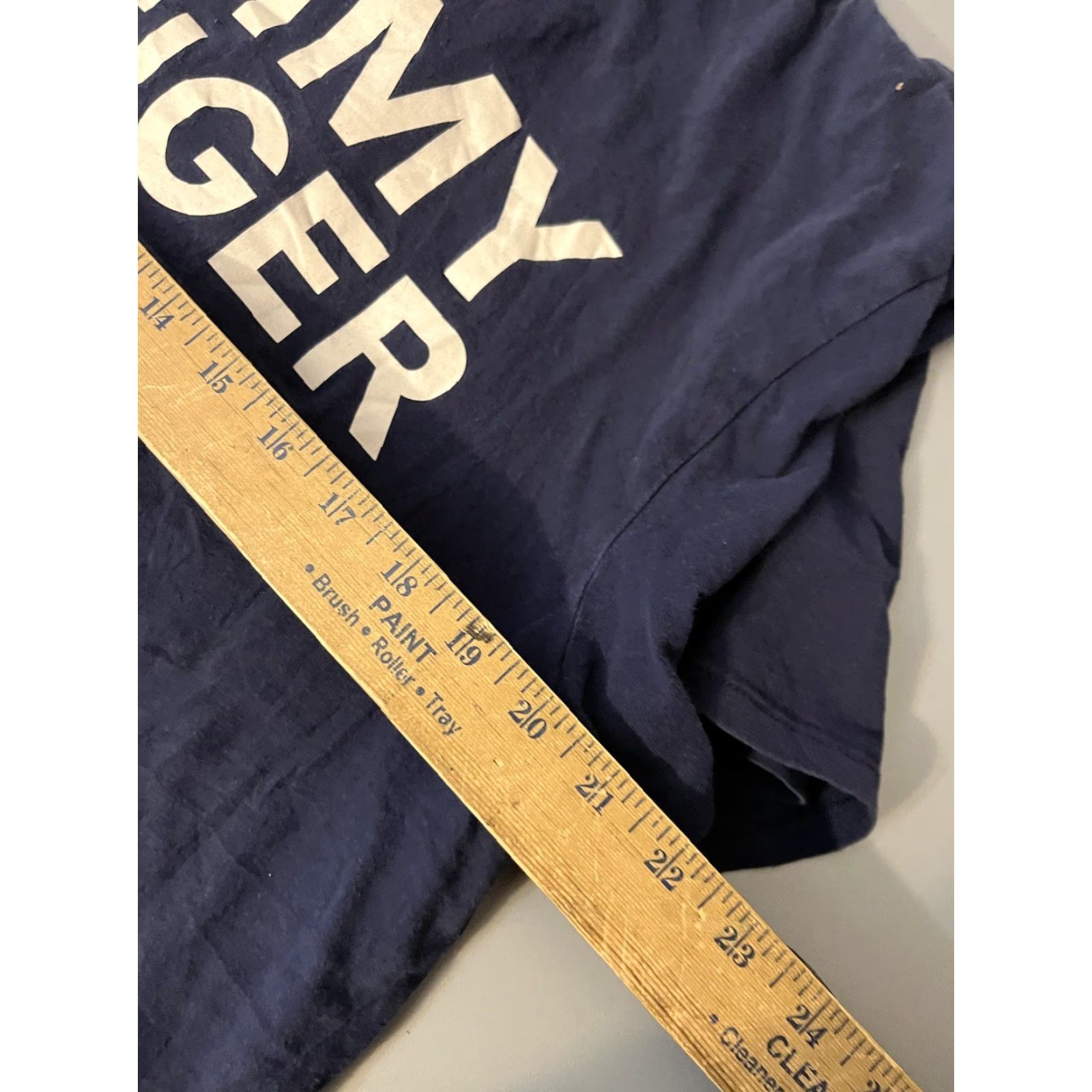Tommy Hilfiger Tommy Hilfiger Mens Size Large Crew Neck T Shirt Short Sleeve Navy Graphic Shirt Mens Large Navy Graphic Size US L / EU 52-54 / 3 - 5 Thumbnail