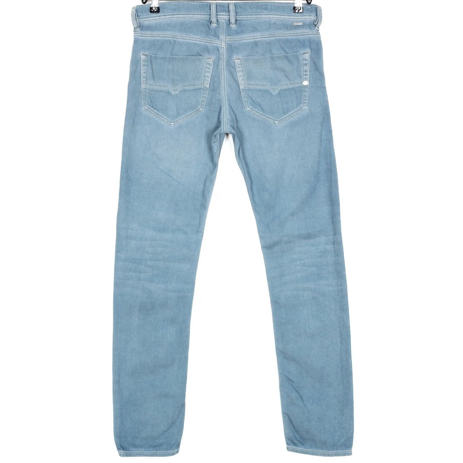 Diesel Diesel Jeans Mens 31 Blue TEPPHAR 0850Y STRETCH Men Size W31 L32 Slim Carrot DZ2036 Size US 31 - 2 Thumbnail