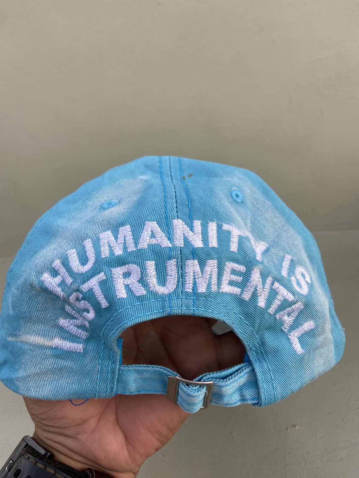 If Six Was Nine 2000s t2cap brooklyn denim hat blue washed Size ONE SIZE - 8 Thumbnail