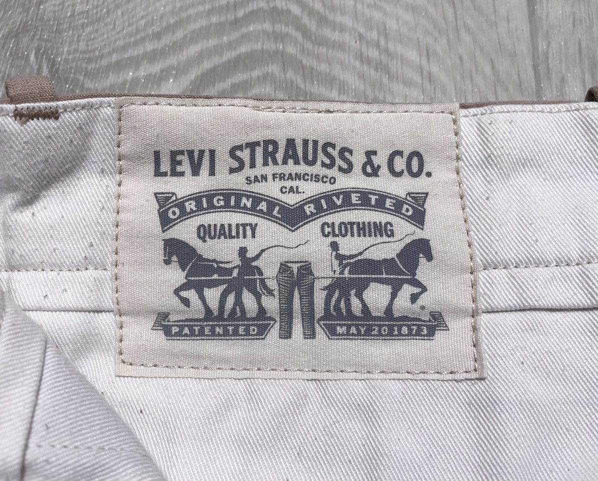 Levi's Vintage Clothing Levi’s Cotton Linen Sand Casual Chino Trousers Pants Size US 31 - 19 Thumbnail
