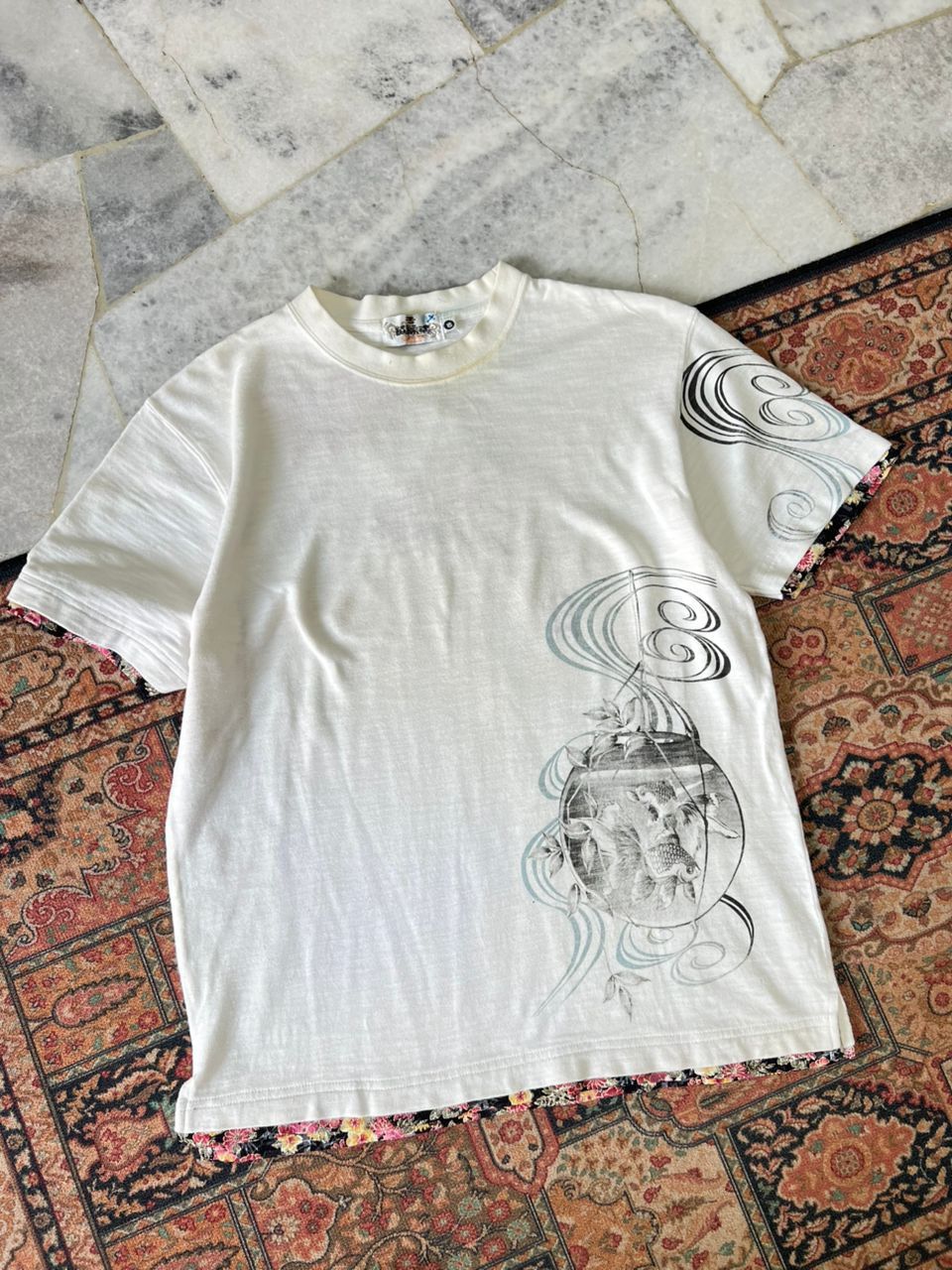 Japanese Brand Karakuri Tamashi Embroidered Shirt Size US M / EU 48-50 / 2 - 2 Thumbnail