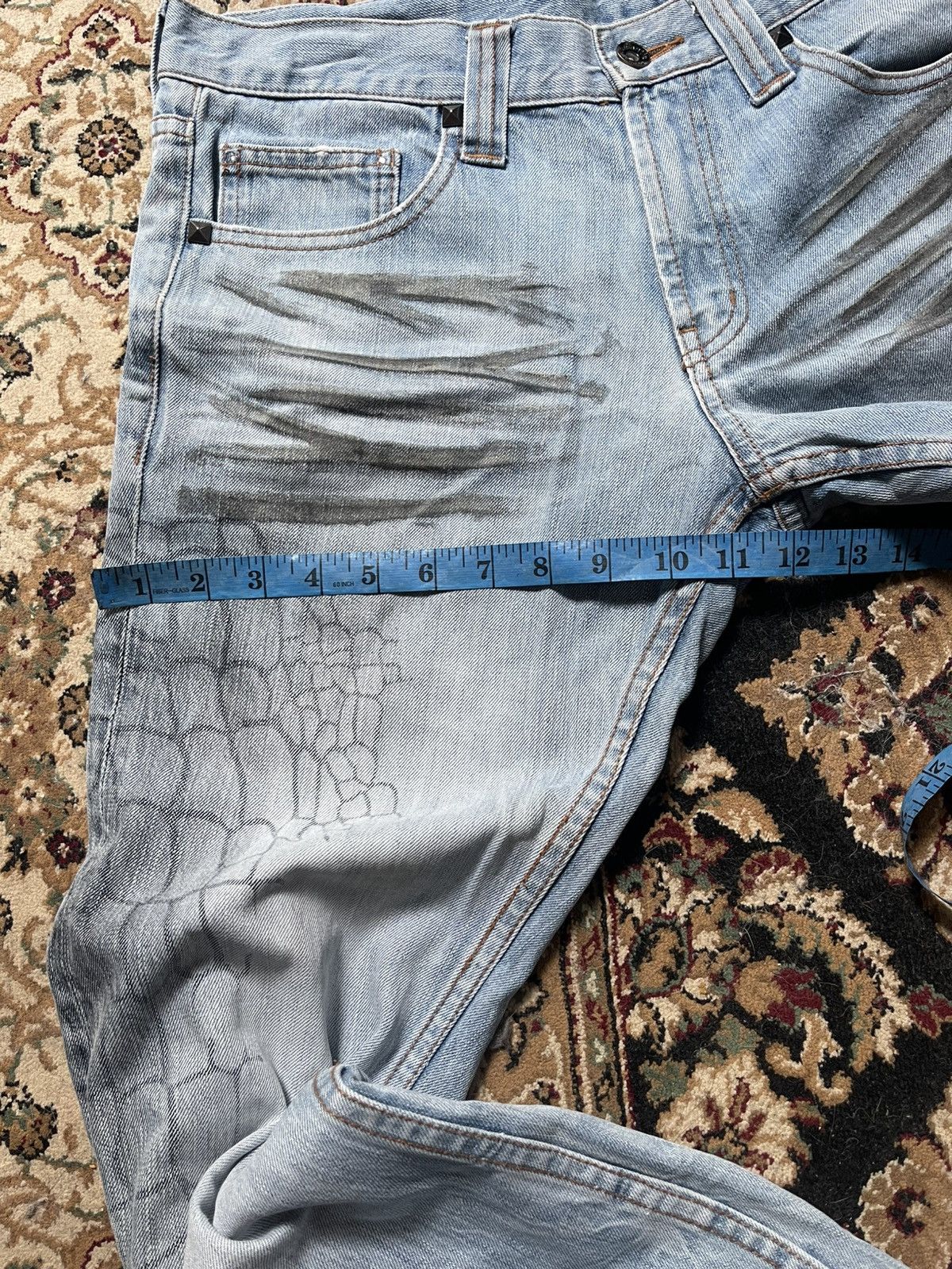 semanticdesign Very Rare Vintage Brand Semantic Design Flared Jeans 2000s Size US 32 / EU 48 - 15 Thumbnail