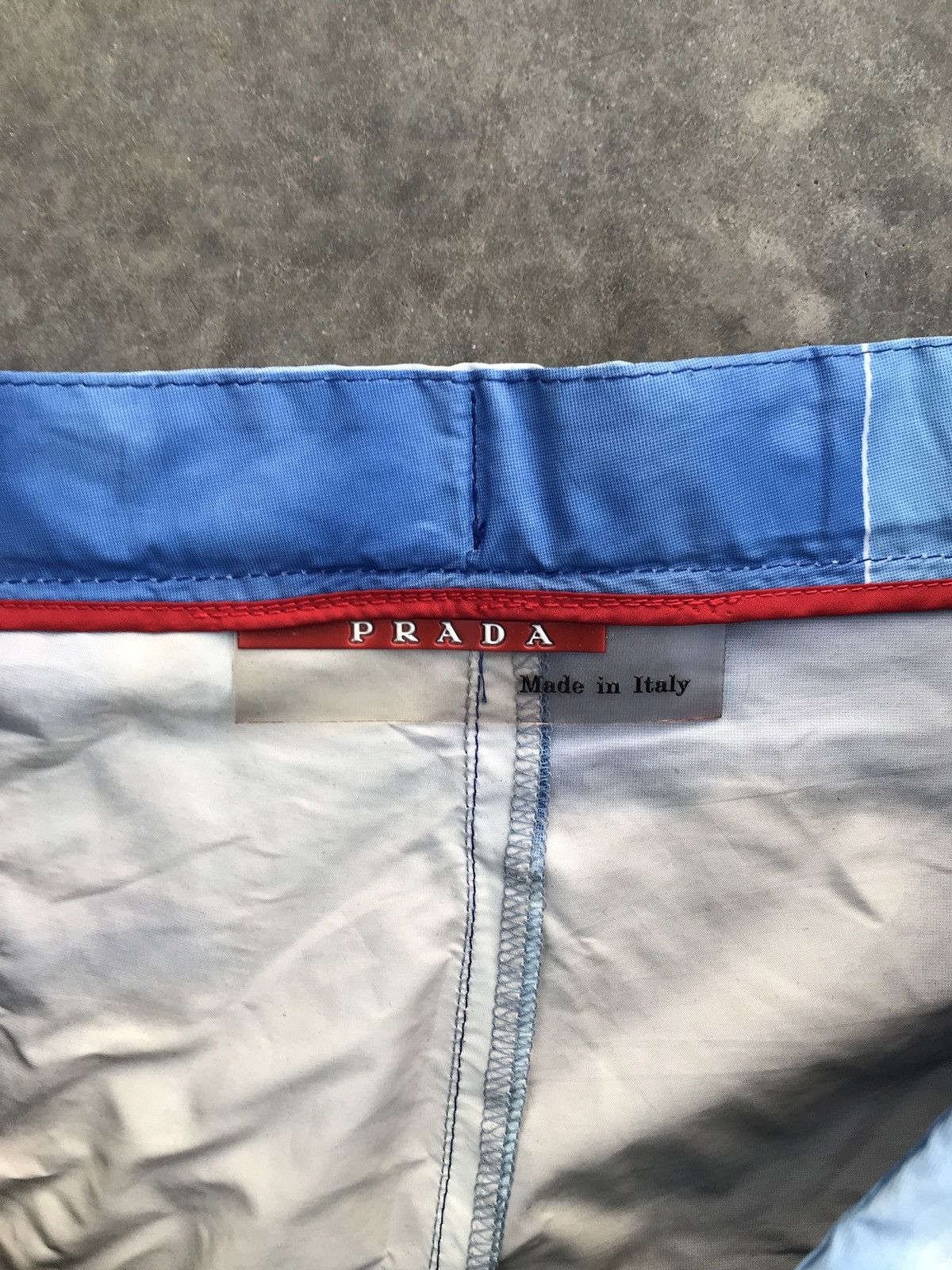 Prada Prada nylon tie die pants shorts Size US 32 / EU 48 - 3 Thumbnail