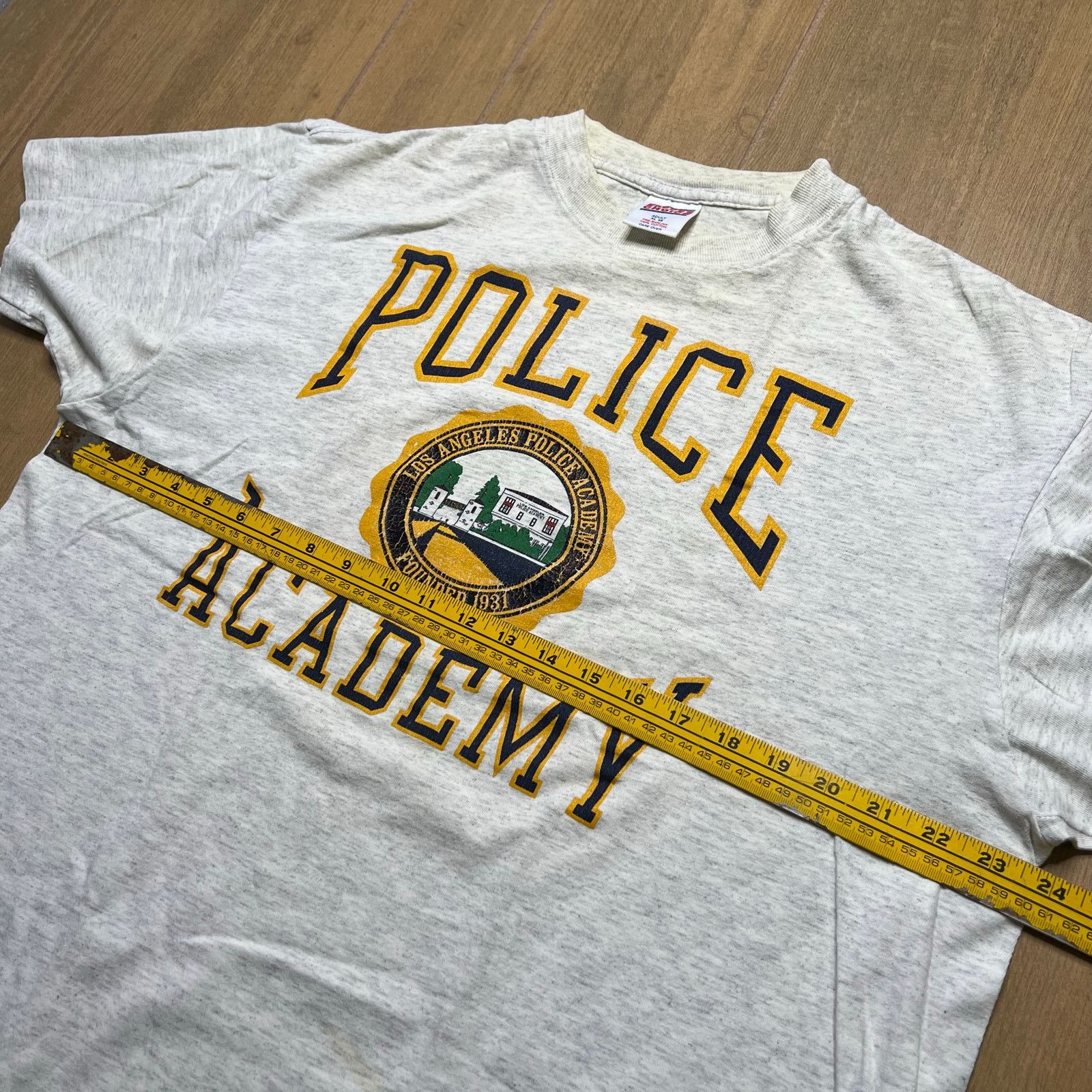 Vintage Vintage Los Angeles Police Academy T-Shirt XL USA Police Size US XL / EU 56 / 4 - 7 Thumbnail
